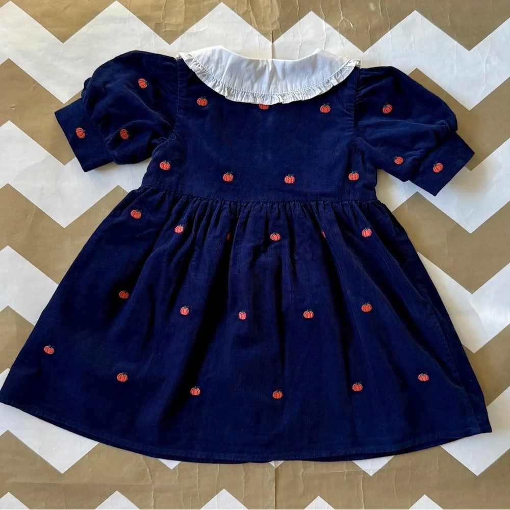 Janie and Jack pumpkin dress - Picture 3 of 3